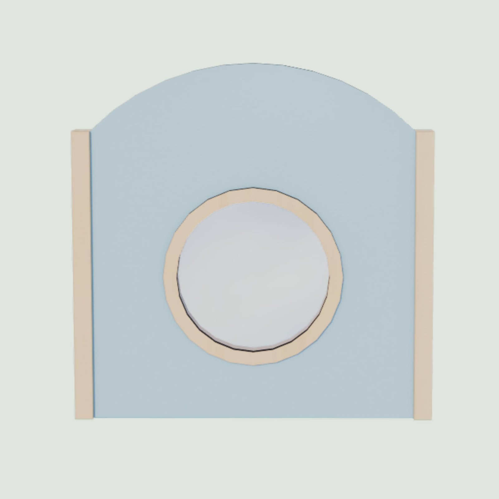 Barrière séparatrice arrondi hublot