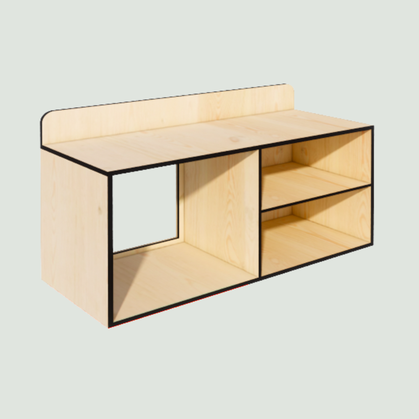 Meuble bas l'explorateur